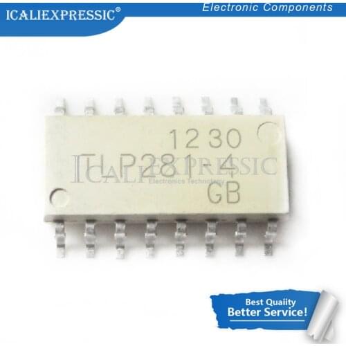 5PCS TLP281-4GB TLP281-4 TLP281 TLP280-4GB TLP280-4 TLP280 SOP-16 In Stock