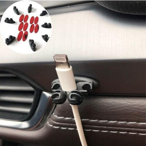 8pcs Car Wire Clip Stickers for Jeep Grand Cherokee Compass Commander Wrangler Rubicon SAHALA Patriot Gladiator