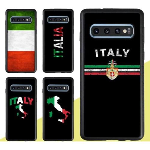 Italy Flag Case For Samsung Galaxy Note 20 Ultra S9 S10 S20 Plus A51 A71 A70 A50 M31 M21 A31 A21S A20e