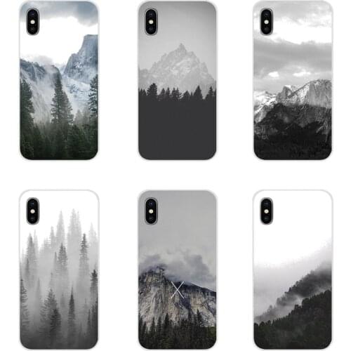 Forest Black And White Silicone Phone Shell Covers For Xiaomi Redmi Note 6A MI8 Pro S2 A2 Lite Se MIx 1 Max 2 3 For Oneplus 3 6T