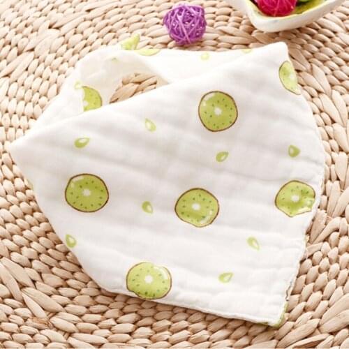 Baby Bibs Waterproof Triangle Cotton Cartoon Child Bandana Bibs Dribble Bibs Newborn Slabber Absorbent Cloth