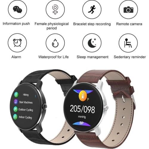 For Men and Women Smart Watch Real-Time Heart Rate Monitoring Bracelet Social Information Reminder Activity Tracker Watchees