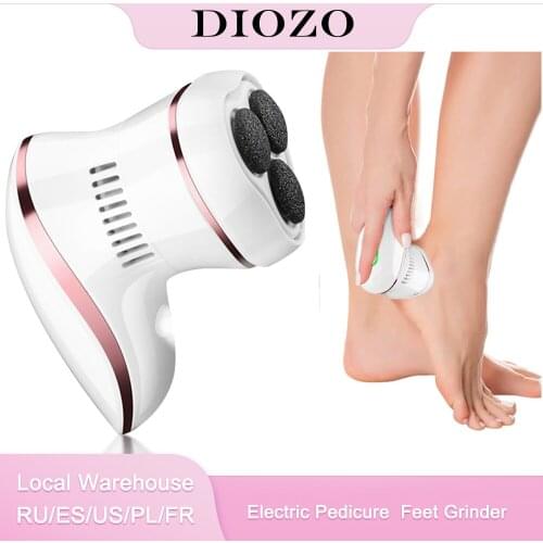 DIOZO Electric Pedicure Feet Grinder USB Charging Foot Heel File Dead Skin Callus Remover Foot Care Tool Pedicure Tool Newest
