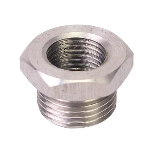 Modified motorcycle BWS125 GTR125 exhaust pipe oxygen sensor electrical nozzle plug 12mm screw 18mm turn 14
