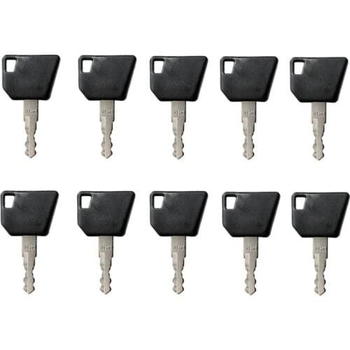 10 Pcs 14607 Ignition Key For JCB Volvo Case Mini Excavator Loader 701 45501 14707 3CX