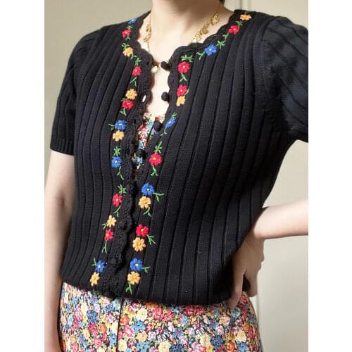 Трикотажные блузки La melancolie China At AliExpress