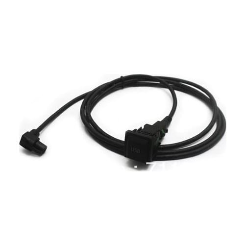 OEM USB Switch With Cable Plug Extension Kit For VW Golf MK6