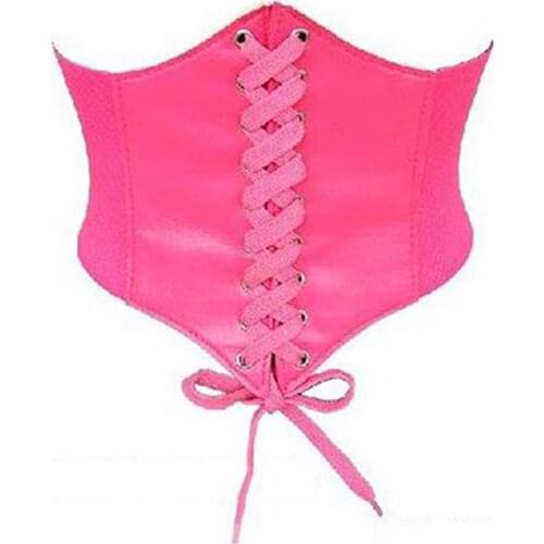 Corset Belt For Women Fashion Female Faux Leather Wide Waist Tight Waistband Belt Corset Elastic Waist Belt ремень женский