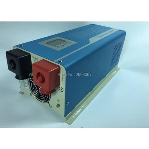 LCD 1500W/1.5KW Off Grid Pure Sine Wave dc to ac solar power inverter converter 1phase DC 12V 24V 48V AC 220V 230V 240V 50hz