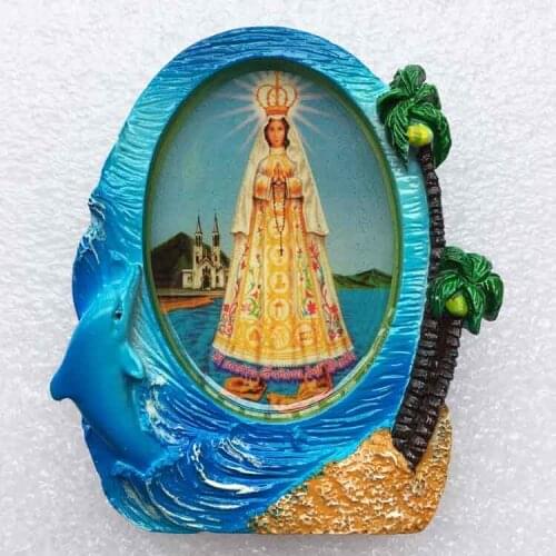 QIQIPP Spain Travel commemorative stereo refrigerator pastes Andujar anduhar characteristic frame decoration magnetic paste