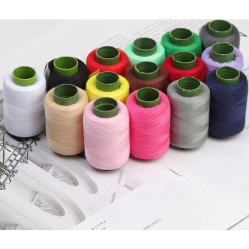 Multicolor Sewing Thread Machine Embroidery Polyester Thread Household DIY Clothing Patch Hand Sewing Accessories 300 Yards