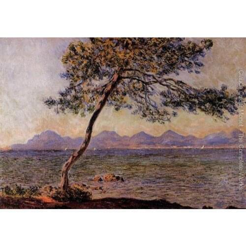 Claude Monet paintings on Canvas At Cap D Antibes hand-painted wall art decor High quality