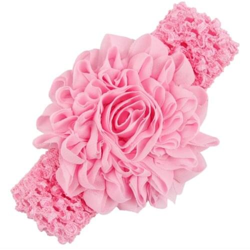 Flower Baby Headband for Infant Toddler Boys Floral Head Band Beautiful Accessories Cute Headwear 0-3 Years