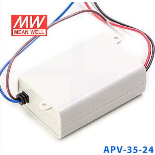 Steady MEAN WELL APV-35-24 24V 1.5A meanwell APV-35 24V 36W Single Output LED Switching Power Supply