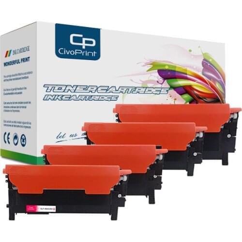 Civoprint ompatible toner cartridge for Samsung CLT-K404S K404S clt404s 404S C430 C430W C433W C480 C480FN C480FW with chip