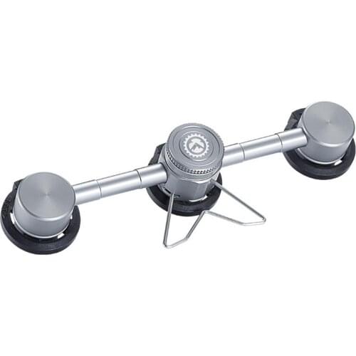 Outdoor Camping Stove Adapter Converter Cassette Fuel Bin Three Supplies One Flat Gas Burner Long Gas Adapter For High Power