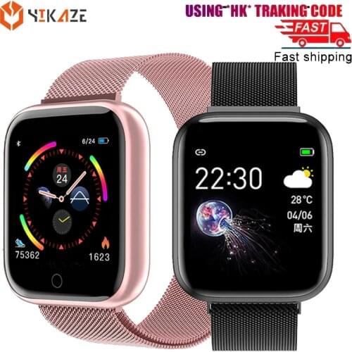 I5 Waterproof Smart Watch Men Heart Rate Blood Pressure Monitor Women Smartwatch for Apple IPhone Smart Clock for Android IOS