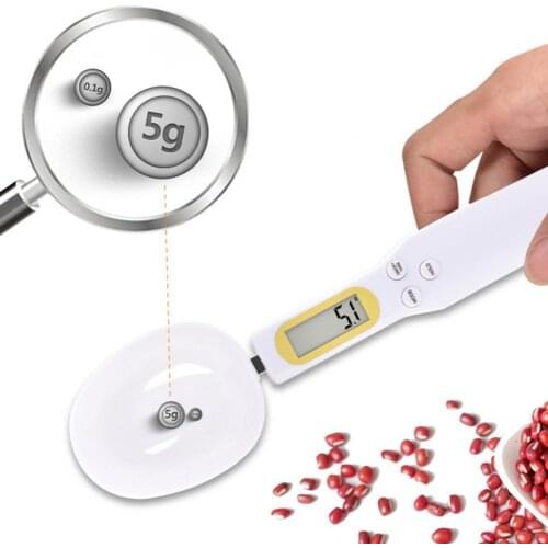 Weighing Balance Tool LCD Digital Display Portable 500g/0.1g Electronic Measuring Spoon Scale for Kitchen Measuring Spoon Scale