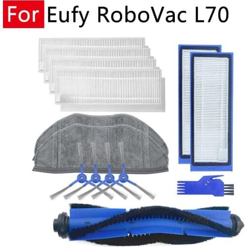 Replacement For Eufy RoboVac L70 Home Sweeper Robot Vacuum Cleaner Machine Accessories Hepa Filter Mop Rag Side Main Brush Parts