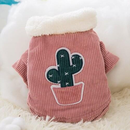 Winter Dog Cotton Clothes Teddy Small Dog Pet, Autumn and Winter Clothes Thickened Winter Warm