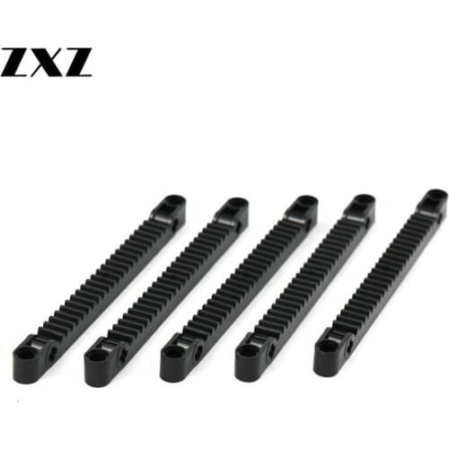 10pcs MOC Technical Parts Gear Rack 1x13 Compatible 64781 Axle Pin Connector Holes Construction Building Blocks Education Pieces