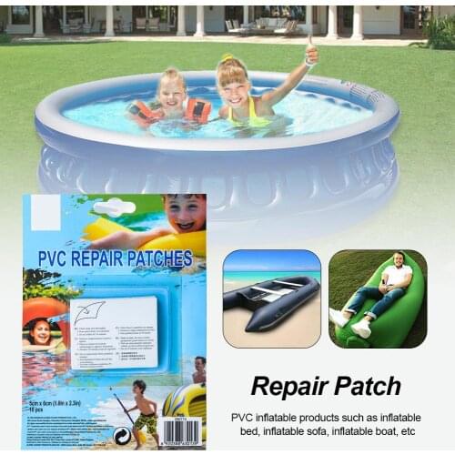 20PCS Swimming Pool Special Repair Patch Adhesive Sticker Repair Patch for PVC Inflatable Products