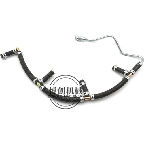 Free shipping for E311 E312 Type B C Type R110 High-pressure return line S4K engine nozzle return pipe