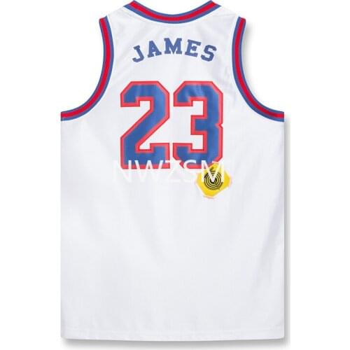 Movie Cosplay Costumes Jam Tune-Squad #23 Murray Bunny Basketball Jersey Stitched Number
