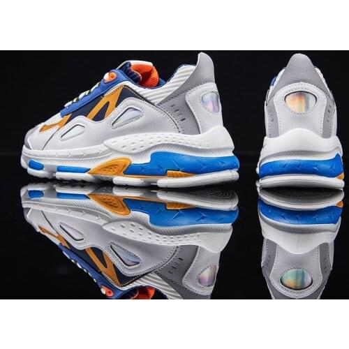 2019 New Outdoor Running Shoes for Men Jogging Sneakers Walking Sports Shoes High-quality Lace-up Athietic Breathable Sneakers