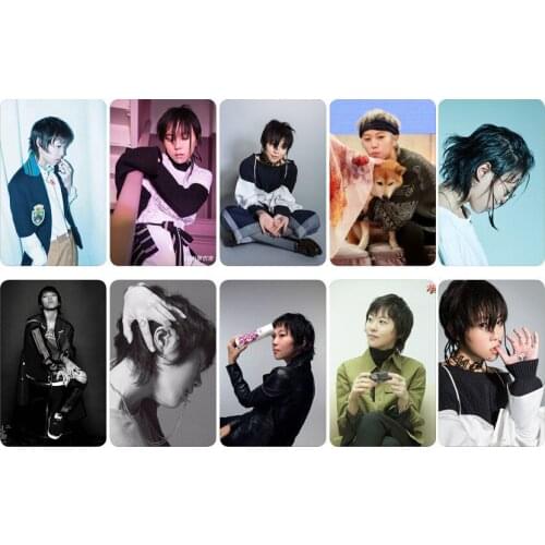 Dou Jingtong Crystal Card Sticker, Set of Ten, Star Peripheral Meal Card Bus Card Sticker,Wholesale,Handmade with Love Sticker