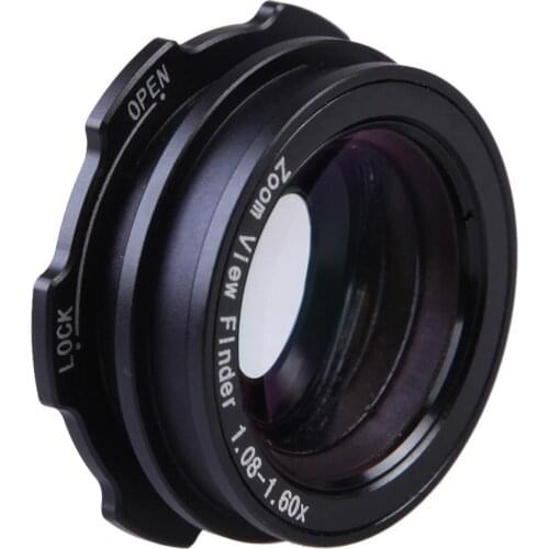 1.08x-1.60x Zoom Viewfinder Eyepiece Magnifier for Canon Nikon Pentax Sony Olympus Samsung Sigma Minoltaz Fujifilm SLR Camera