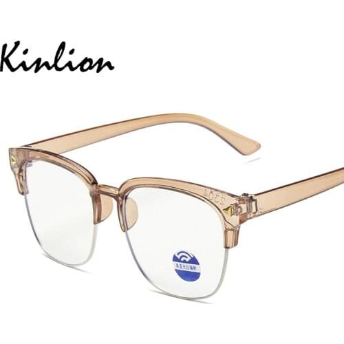 Kinlion Child Anti Blue Glasses Frame for Girls Boy Square Blue Light Blocking Eye Glasses Frames for Kids Infant Lunette De Vue
