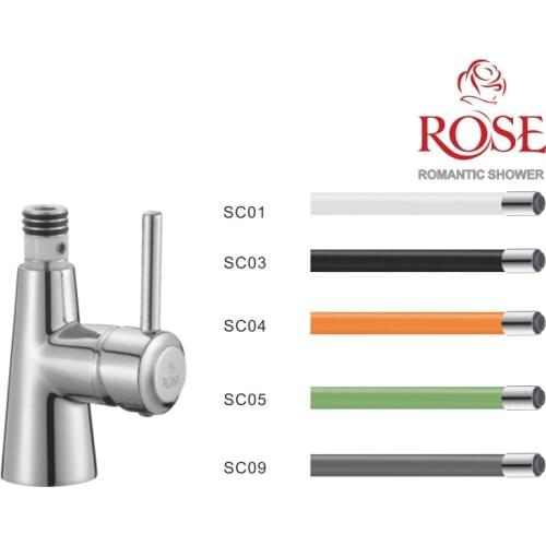 ROSE Gold kitchen faucet with nut and flexible spout, flexible faucet kitchen set kitchen, set faucet and flexible spout,tap for cold and hot water,flexible water tap