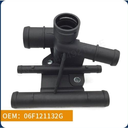 Auto thermostat outlet pipe joint suitable for Audi TT8J9 8J3 06F121132G 06F121132D
