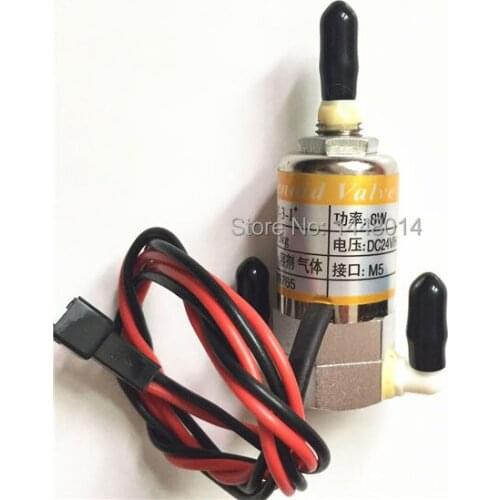 Eco solvent printer solenoid valve 24VDC for Infinity Crystaljet Challenger Zhongye liyu electric 3 ways valve 5pcs/lot
