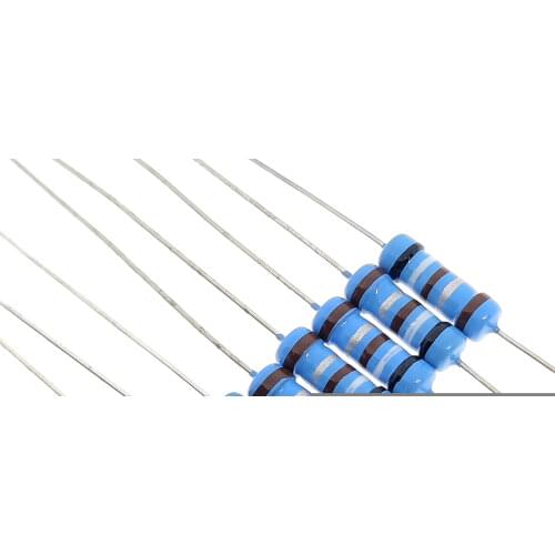 1/2W Color ring resistance 1% 5% 7.5K 8.2K 9.1K 10K 12K 13K 15K 18K 20K 22K 24K 27K 30K 33K 36K 39K 43K 47K 51K 56K 62K Ohm 0.5w