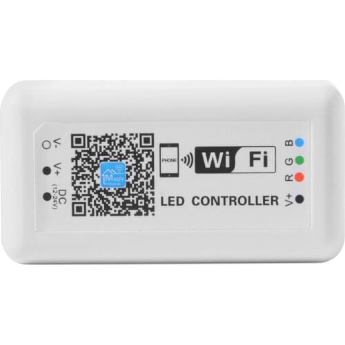 LED WIFI Controller RGB 4 Pin WIFI Signal Device DC12/24V Magic Home Controller Alexa Google Home Phone Control