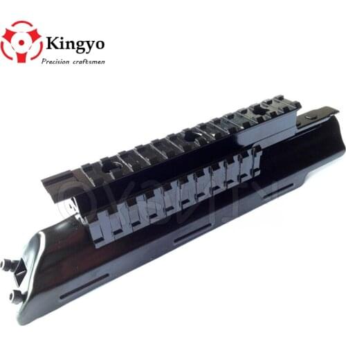 Tactical AK Receiver Triple 20mm Picatinny & Weaver Rail Top Scope Mount System Cover Fit 47 & 74