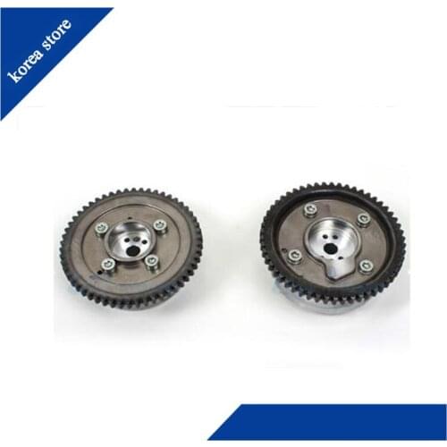 Intake Exhaust Camshaft Gear CVVT for hyundai Sonata Tucson for kia Optima Sorento Sportage 2435025000 243702G000