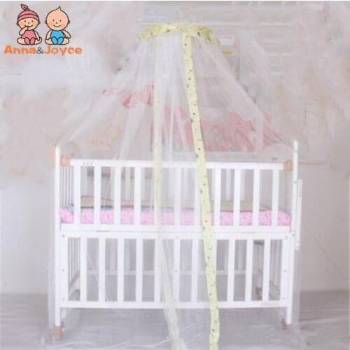 Factory Price Summer Baby Bed Mosquito Mesh Dome Shaped Curtain Net for Toddler Crib Cot Canopy