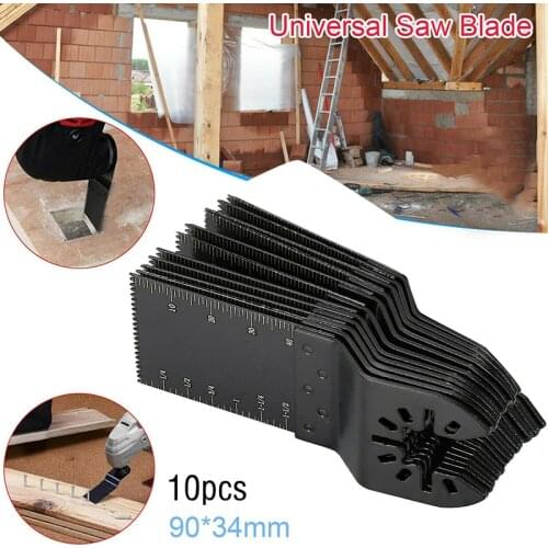 10pcs Oscillating Multitool Saw Blades Wood Cutting Metal Cutter Blades for Dewalt Makita Milwaukee Renovating Power Tool Sets