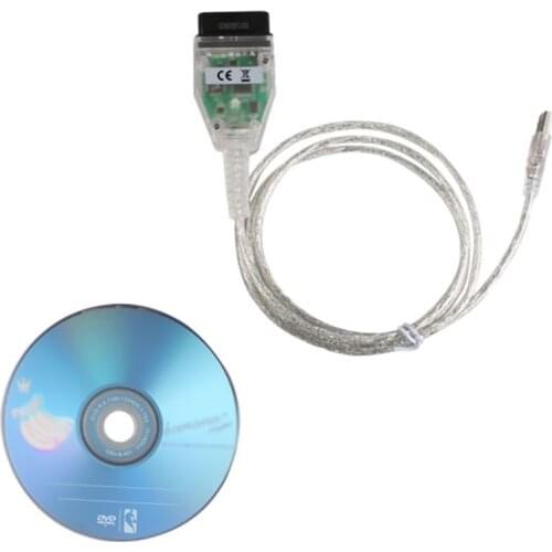 K+CAN K+DCAN Car Diagnostic Tool Cable OBD USB Interface Cable with Switch & FT232RQ Chip, Coding Programing Cable