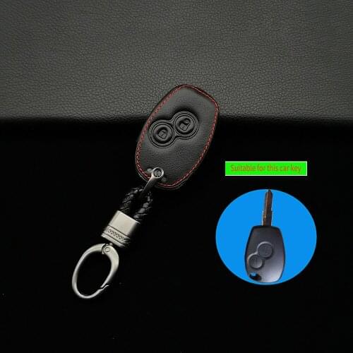 2 Buttons Car Key Case For Renault Kangoo Dacia Scenic Megane Sandero Modus Capturer, Remote Key Protective Cover Accessories