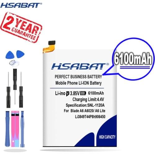 HSABAT Batteries For Phones ZTE Blade A6 Lite