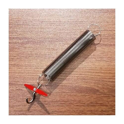 Coil spring wire 5N pull-tab lifting hook Red pointer Physical mechanics experiment equipment teaching equipment