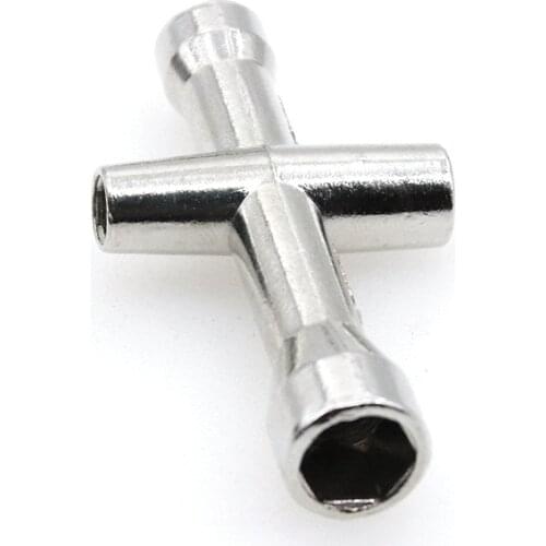 Toys Accessory 4/5/5.5/7mm Cross Wrench Sleeve for Spanner M4 RC HSP 80132 For Model Car Wheel Tool