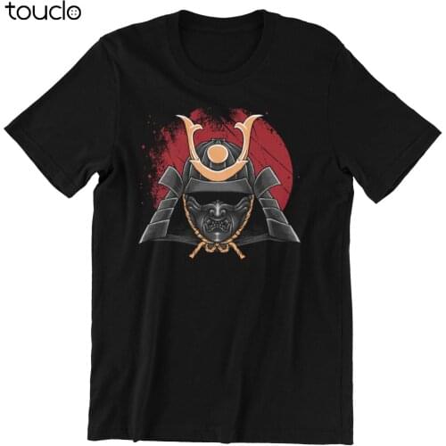 Samurai Ronin - Mens Cotton T-Shirt Japanese Warrior Helmet Tee