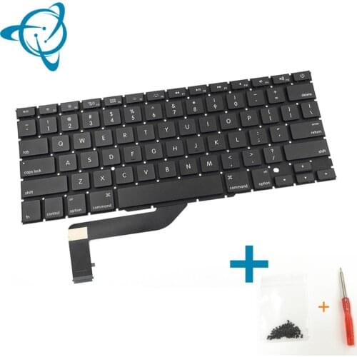 New A1398 keyboard for Macbook Pro Retina 15.4 inches laptop MC975 MC976 ME664 ME665 ME293 ME294 keyboards Brand New 2012-2015
