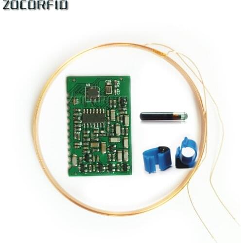 The newest 134.2KHz Embedded Reader Module ISO11784/ISO11785 Ear Tag Reader Module 3-5V TTL Ardunio
