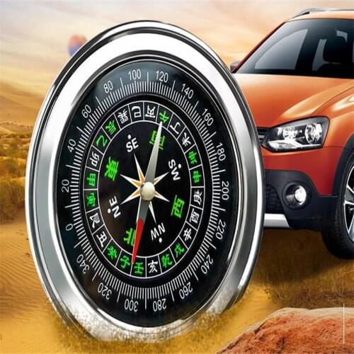 2021 June new High-precision luminous guide ball Compass for multi-function vehicle On-board self-driving tour compass